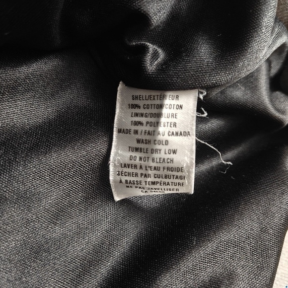 Octobers Very Own‎ Jacket Mens Medium Grey Bomber Zip Embroidered Owl Logo - Picture 8 of 16